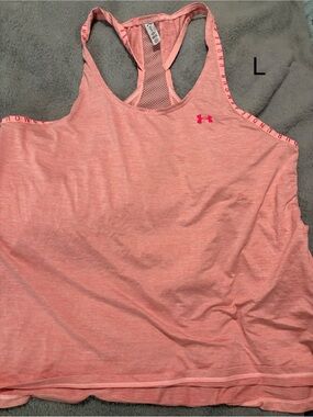 Under Armour Coral Pink Racerback Training Tank
